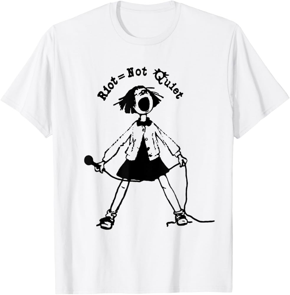 Amazon.com: Riot Grrrl | Riot Not Quite | Riot Not Die T